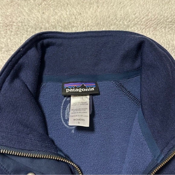 Patagonia Navy Better Fleece Lined Zipper Utility Pocket Jacket - Picture 10 of 13